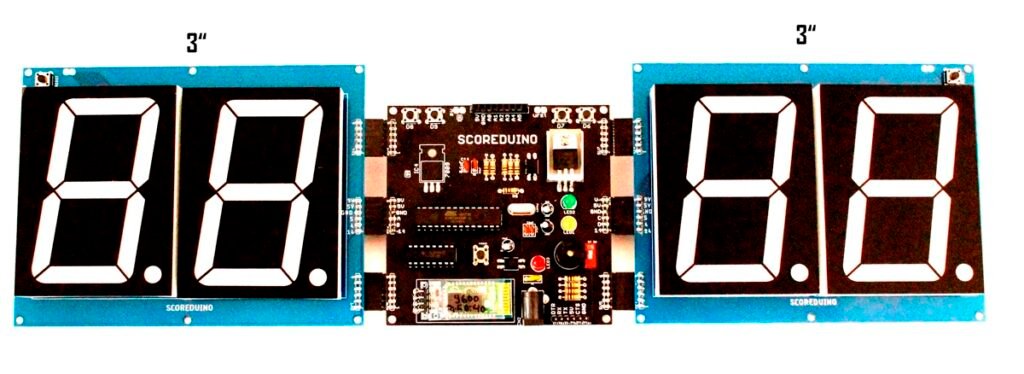 2 teams/players DIY digital scoreboard