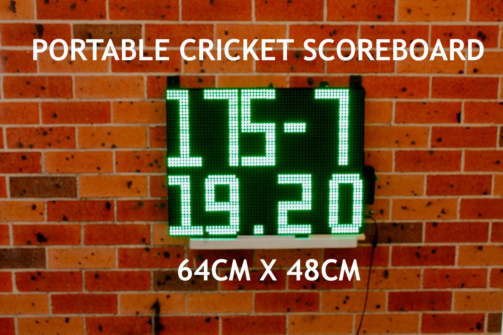 Portable Cricket Scoreboard for Clubs Playing at Multiple Grounds