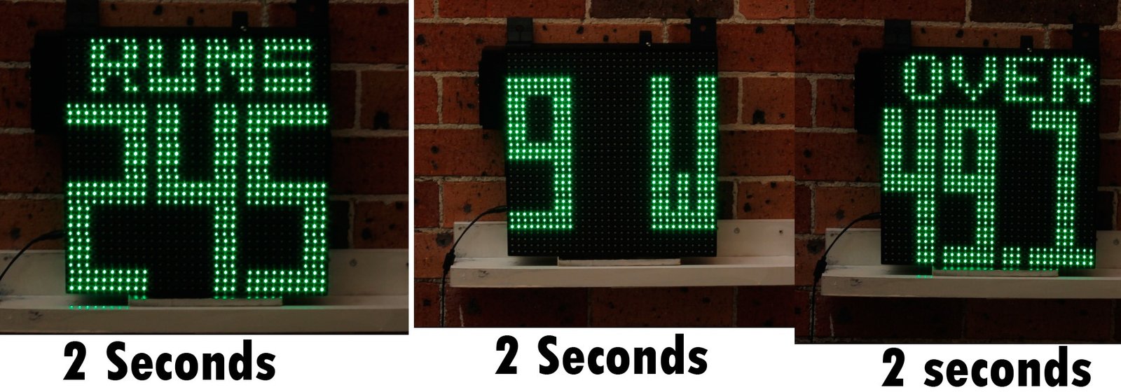 Lightweight Digital Cricket Scoreboard for Junior Cricket