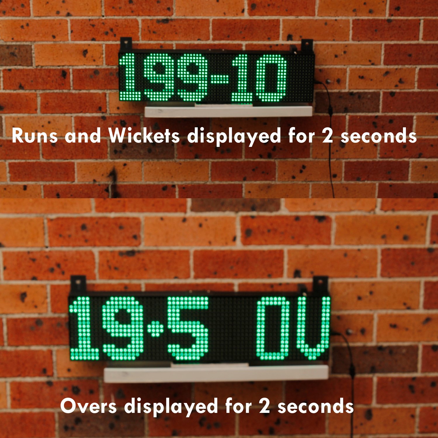 Cricket Scoreboard You Can Control from Your Phone